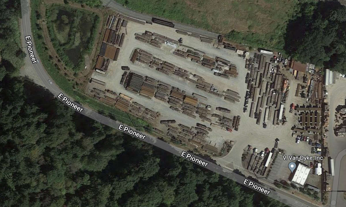 Puyallup Storage Yard aerial